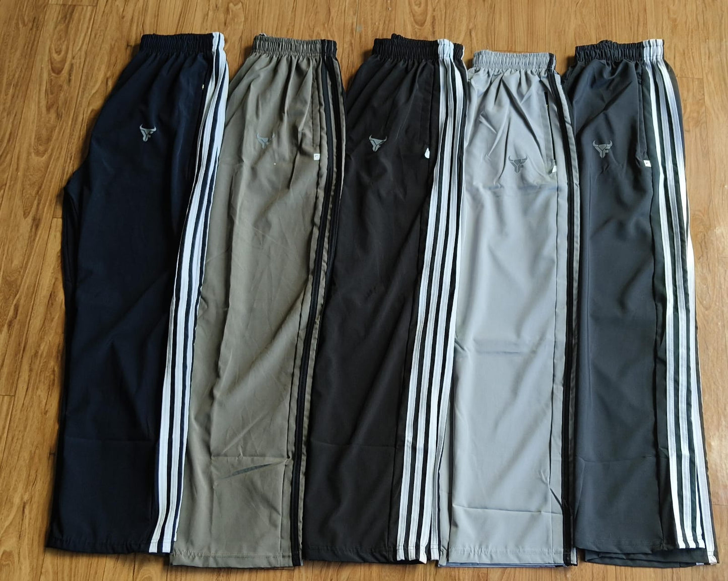 Baggy Track Pant — NS Fabric | Triple Stripe Series